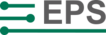 Logo aus grauem Schriftzug EPS und dunkelgrünen Akzenten